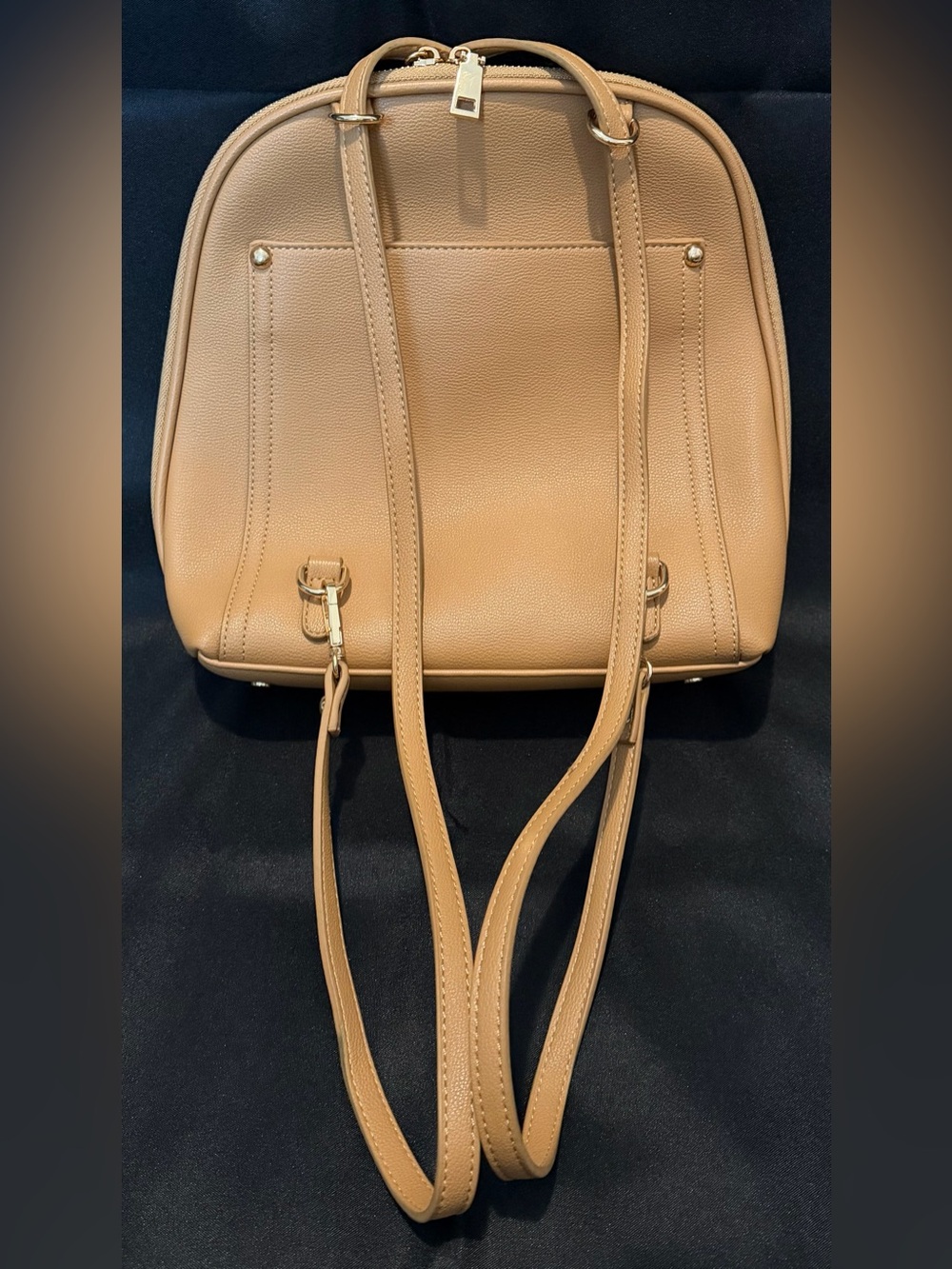 Miztique Mini Backpack/Purse with Gold Hardware - Picture 3 of 8